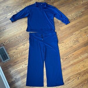 Chic Blue Lounge Set